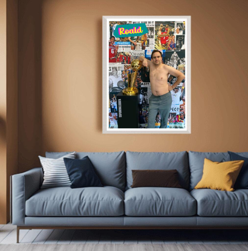 Roald NBA idolplakat (limited edition)