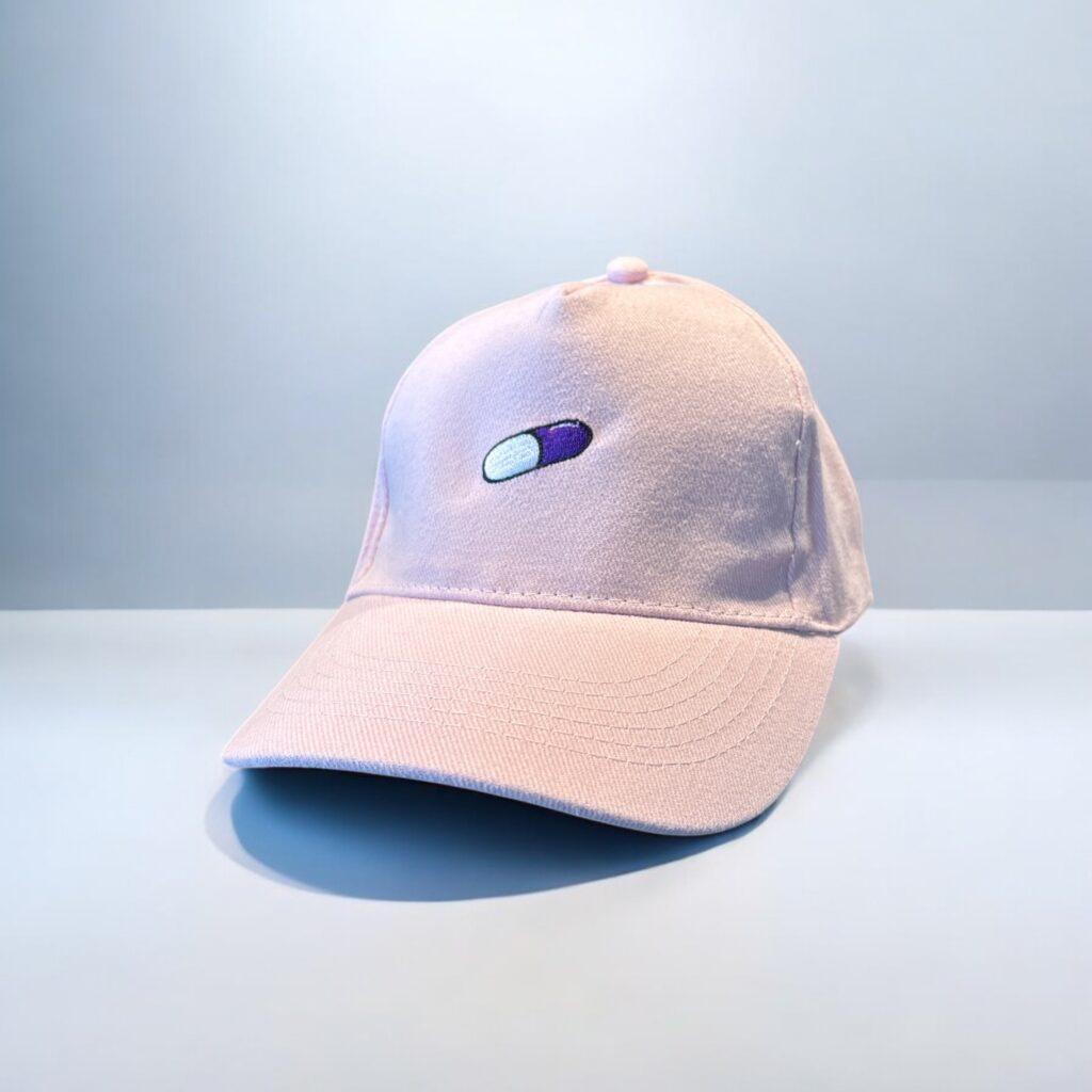 Broderet pille kasket