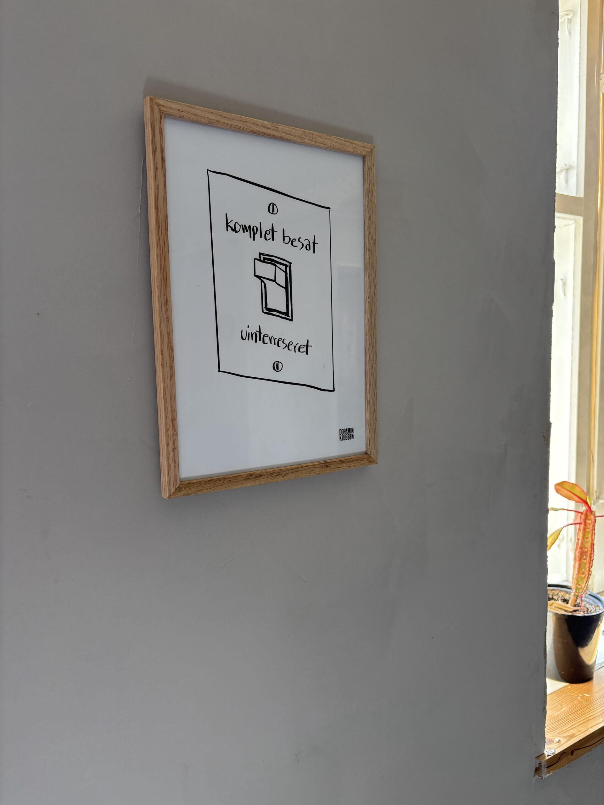 A4 plakat "Interesse-kontakten" - Billede 2