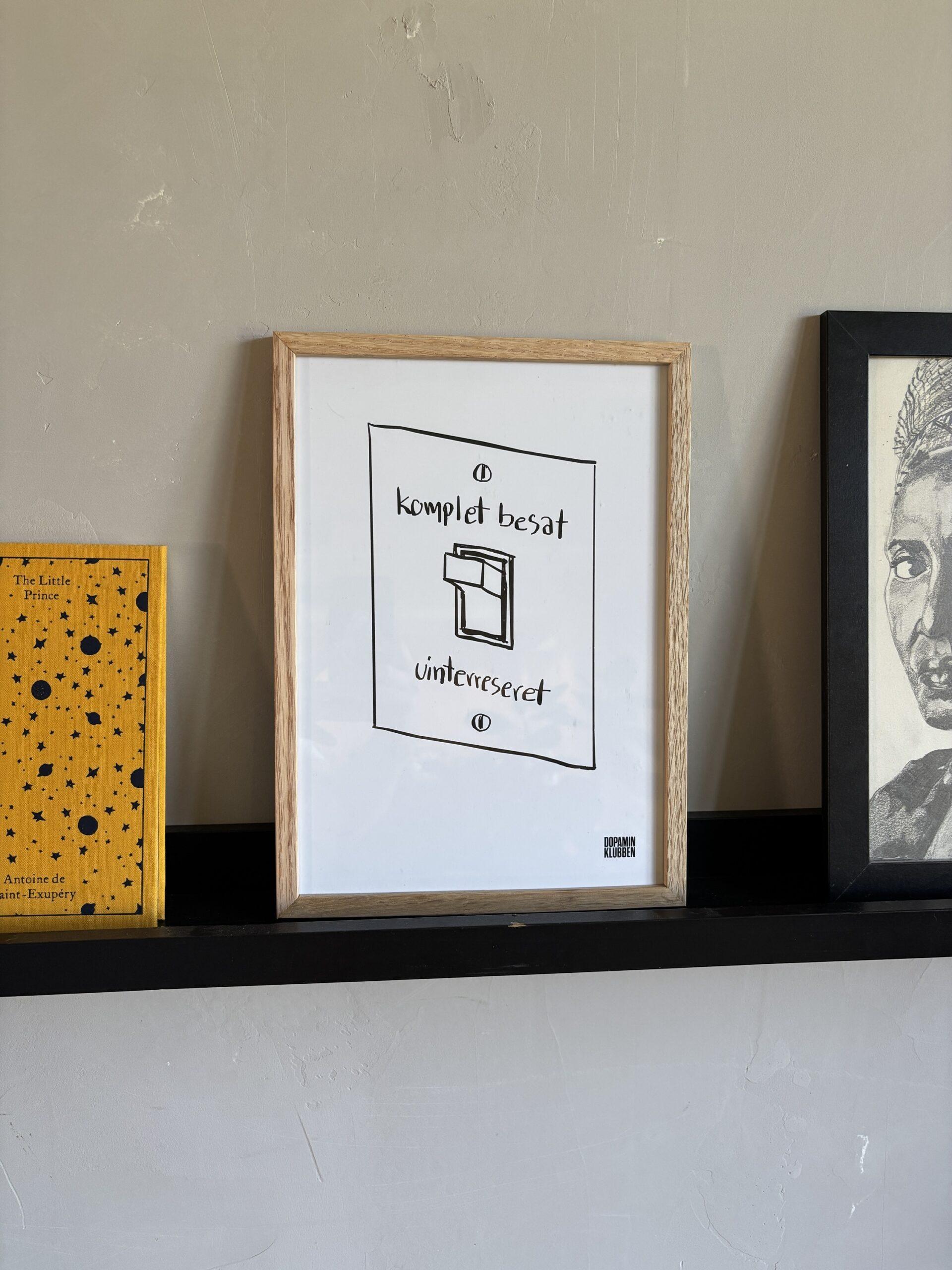 "Interesse-kontakten" A4 plakat